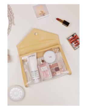 Großhandel B2B Handtasche Tragbare Aufbewahrungs Kosmetiktasche transparent